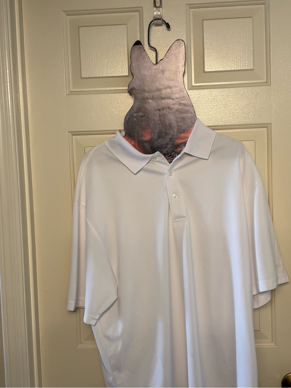 Hogan Men's White Polo Shirt